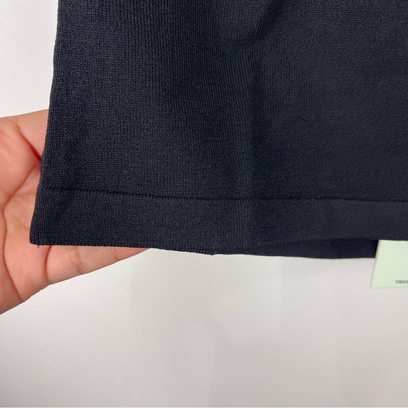 NEW Tuckernuck Nadia Halterneck Polo Shirt Black Sleeveless Size Small Preppy - Picture 5 of 9